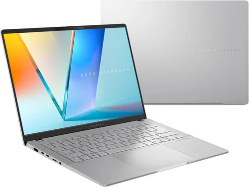 Miniatura 7 de ASUS Vivobook S 14 OLED Slim Laptop, AMD Ryzen AI 9 365 (10 núcleos), 24 GB, SSD de 1 TB, teclado RGB personalizable, plata fría, M5406WA-AH94