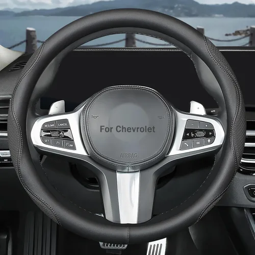 Miniatura 101 de Funda a medida para volante de Acura, transpirable antideslizante, fundas de cuero de doble cara para volante de automóvil, para accesorios de Acura