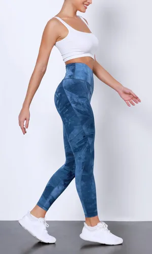 Miniatura 4 de ODODOS - Leggings de yoga de cintura alta con bolsillos para mujer, pantalones de yoga deportivos con control de abdomen, no se transparentan