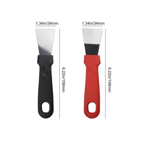 Miniatura 3 de Mini cepillo de alambre, juego de 8 cepillos de acero inoxidable, cepillo para raspar para limpiar escoria de soldadura y óxido, y calcomanías