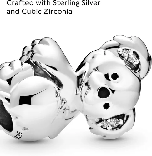 Miniatura 3 de PANDORA Jewelry Koala Cubic Zirconia Charm in Sterling Silver