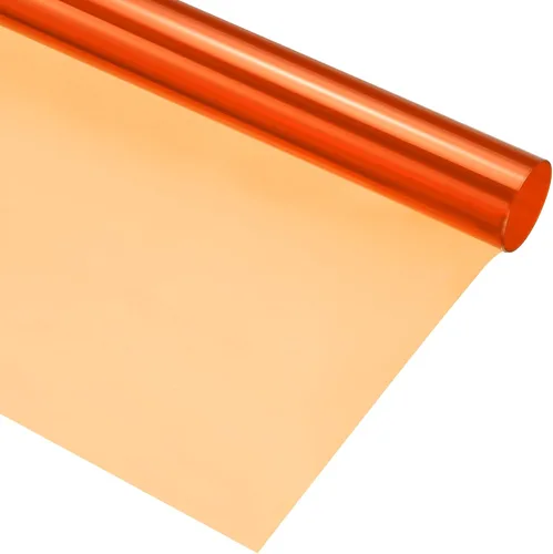 Miniatura 24 de MECCANIXITY Filtro de gel de iluminación de 15.7 x 19.7 pulgadas, hoja de corrección de color marrón para estudio fotográfico, luz de cabeza roja