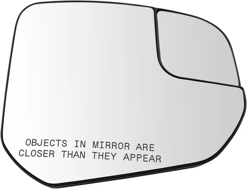 Miniatura 505 de TRQ Cristal de espejo izquierdo compatible con Chevrolet Silverado 1500 GMC Sierra 1500 2019-2021