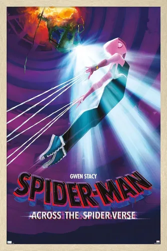 Miniatura 8 de Trends International Marvel Spider-Man: Across The Spider-Verse - Póster de pared de una hoja de Gwen Stacy, 22.37 x 34.00 pulgadas, impresión