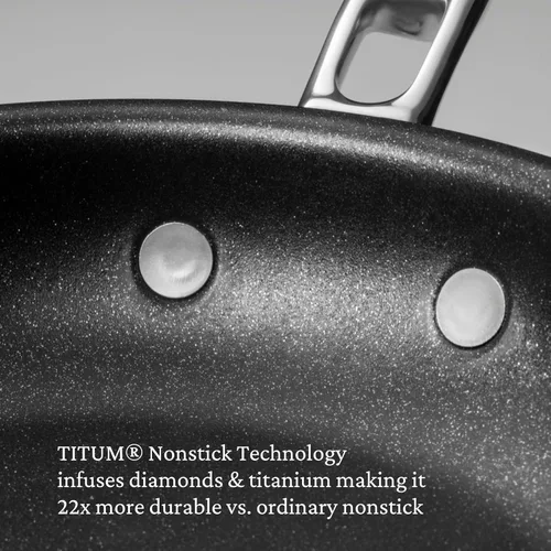 Miniatura 5 de Thomas Keller Insignia by Hestan - Sartén antiadherente TITUM de 8.5