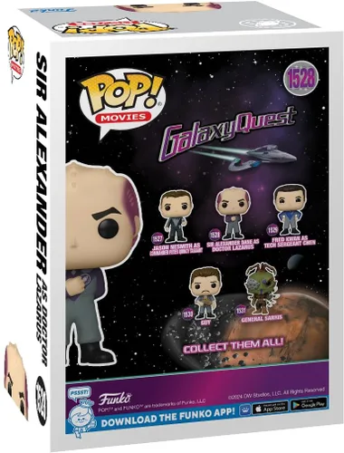 Miniatura 3 de Funko Pop! Movies: Galaxy Quest – Sir Alexander as Doctor Lazarus – Figura de vinilo coleccionable – Idea de regalo – Producto oficial – para niños