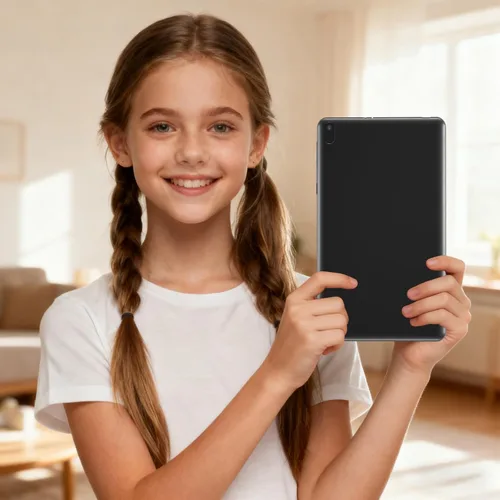 Miniatura 7 de Tablet Android 15 Tablets con funda 7 pulgadas, 8GB RAM, 32GB ROM soporte 1TB Expandir PC Tablet PC, procesador de cuatro núcleos, pantalla táctil