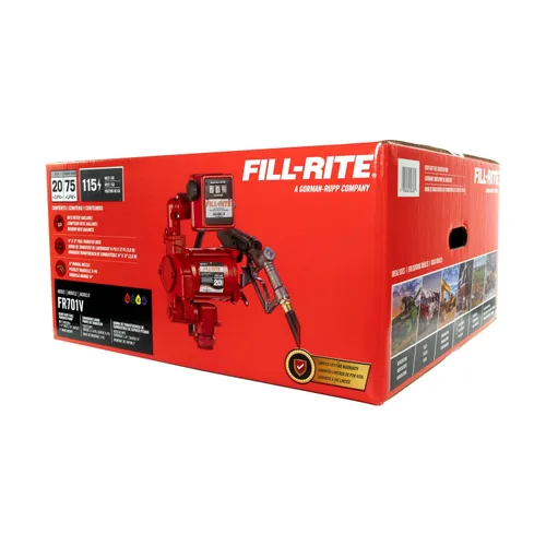 Miniatura 5 de Fill-Rite FR701V Bombas de transferencia de alta resistencia, 20 GPM, 115 VAC
