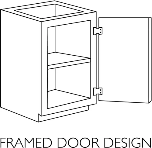 Miniatura 15 de Design House Brookings - Gabinete de pared para cocina Shaker, no ensamblado, W1524, 15" de ancho x 12" de profundidad x 24" de altura, pintado