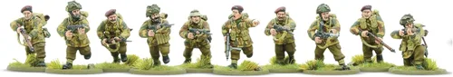 Miniatura 3 de Warlord Games Paracaidistas aliados aerotransportados británicos – Miniaturas de plástico a escala de 1.102 in para Bolt Action Miniaturas altamente
