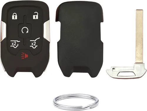 Miniatura 3 de Funda de repuesto para llavero Chevy para Chevy Suburban Tahoe GMC Yukon 2015, 2016, 2017, 2018, 2019, 2020, Chevy Suburban Tahoe GMC Yukon sin llave