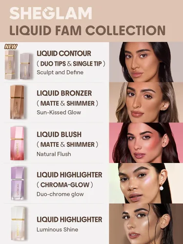Miniatura 9 de SHEGLAM Precision Sculpt Liquid Contour Duo-Brown Sugar