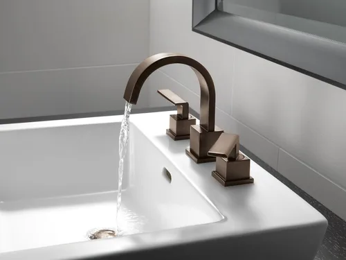 Miniatura 8 de Vero Llave de baño amplia con dos manijas, 3553LF-RB
