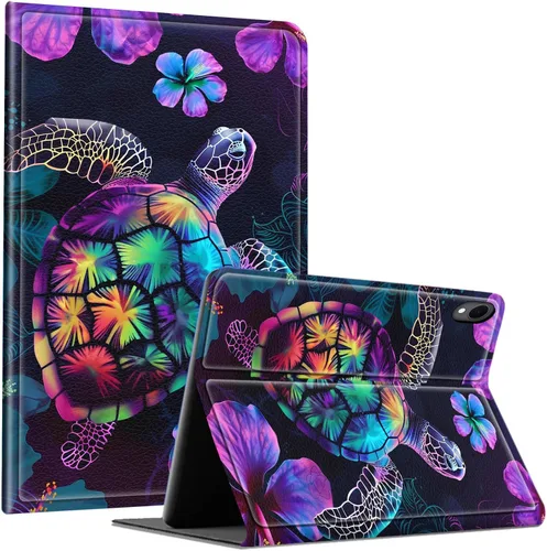 Miniatura 146 de Slim Case for Samsung Galaxy Tab S10 Lite / S10 FE / S9 FE 10.9" & Galaxy Tab S9 11", Multi-Angle Stand PU Leather Smart Folio Cover with Soft TPU