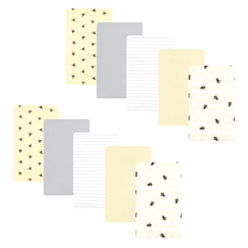 Miniatura 309 de Hudson Baby - Paños unisex de franela de algodón para bebé, bosque, talla única