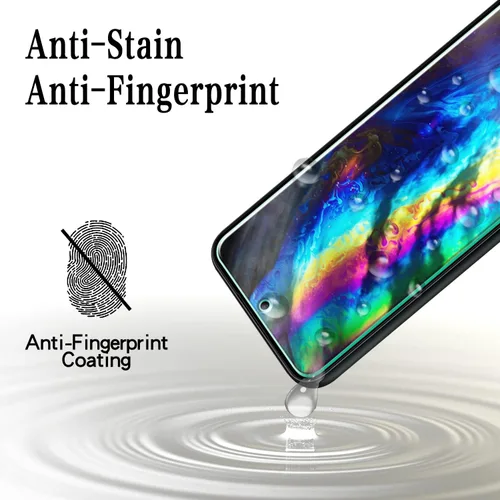 Miniatura 4 de MAYtobe Paquete de 2 protectores de pantalla diseñados para Samsung Galaxy A54 5G, vidrio templado, antiarañazos, sin burbujas, fácil de instalar