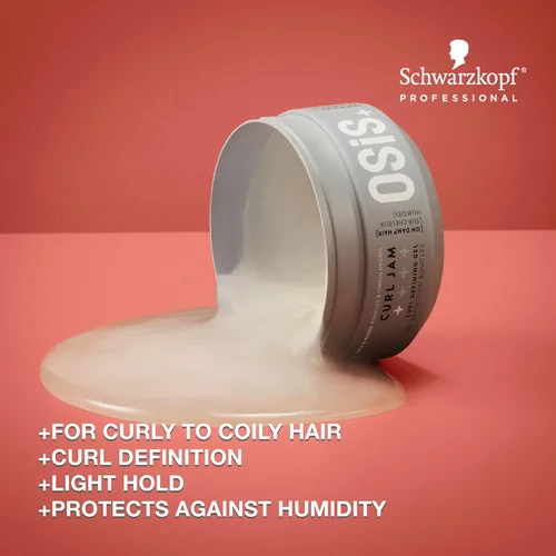 Miniatura 2 de OSiS+ Curl Jam - Moisturizing Defining Curl Gel for All Curly Hair Types