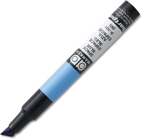 Miniatura 5 de El marcador original Chartpak AD, Tri-Nib, azul escarcha, 1 cada uno (P112)