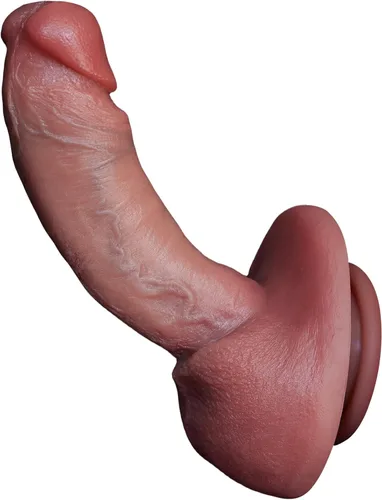 Miniatura 14 de 6.77 pulgadas Reproduction Consoladores realistas para principiantes, consolador de silicona suave y realista con ventosa para estimular el punto G
