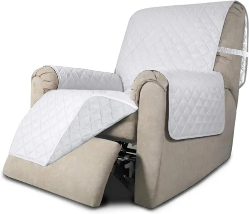 Miniatura 156 de Easy-Going - Funda para sofá, futón y sillón sin reposabrazos, reversible, resistente al agua, para mascotas y niños (azul oscuro/azul claro)