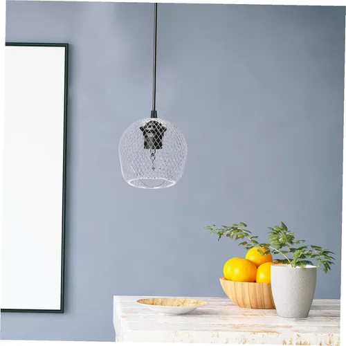 Miniatura 6 de Pantalla de lámpara de metal, pantalla de lámpara para el hogar, sombra de polvo para pantalla de luz de lámpara, 1 ud