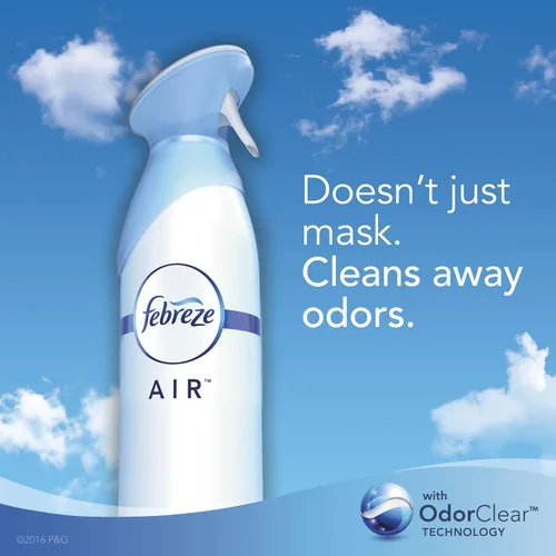 Miniatura 3 de Febreze Ambientador y eliminador de olores en aerosol, Gain Original and Island Fresh Scents, 8.8 onzas (paquete de 4)