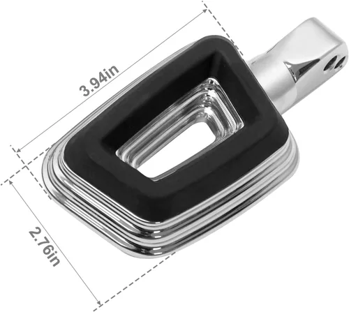 Miniatura 5 de TCT-MOTORPARTS Estriberas de pasajero para Harley Softail Deluxe Fat Boy Sport Glide 2018-2025