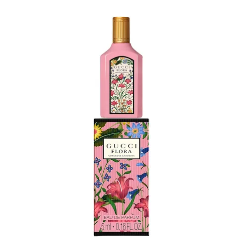 Miniatura 9 de Gucci Flora Gorgeous Gardenia Perfume para mujer EDP Mini Splash Top 0.16 fl oz