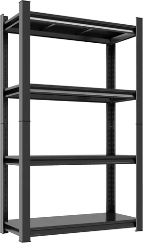 Miniatura 11 de Estantería de garaje de 5 niveles, estante de almacenamiento de metal de 72 pulgadas de alto x 40 pulgadas de ancho x 16 pulgadas de profundidad