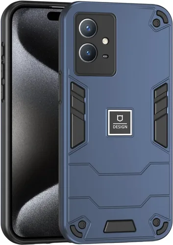 Miniatura 122 de Funda compatible con Huawei Y9 Prime (2019), compatible con Huawei Y9 Prime (2019) 4G STK-L21 2 en 1 [PC duro + TPU], funda de teléfono azul