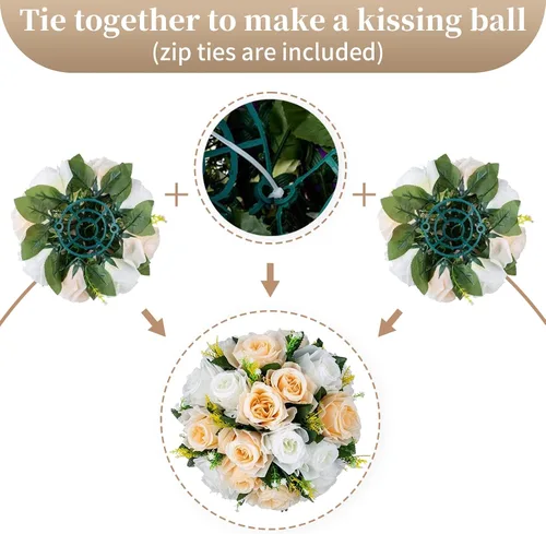 Miniatura 7 de Sziqiqi Flores de Rosas de Seda Artificial Flores Artificiales para Decoraciones de Centros de Mesa de Fiestas de Boda Flores Decorativas