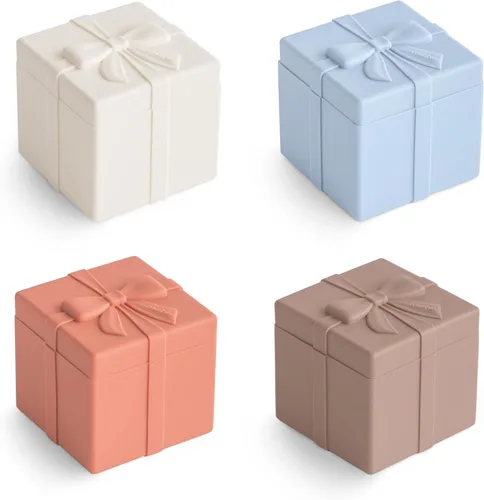 Miniatura 11 de mushie - Juego de cupcakes de silicona para mezclar y combinar de 4 piezas Sin molde Magdalena