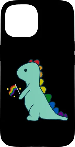 Miniatura 6 de Funda para iPhone 12/12 Pro LGBTQ Allysaurus Dinosaur Rainbow Flag Ally Gay Pride Month