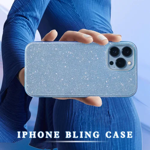 Miniatura 4 de MATEPROX Funda compatible con iPhone 13 Pro Max de 6.7 pulgadas 2021 (azul)