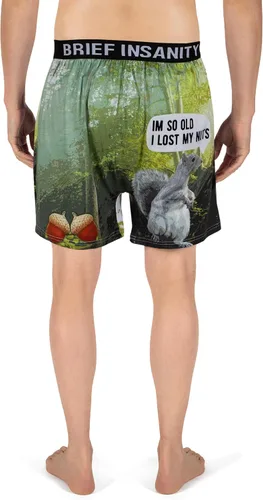Miniatura 37 de BRIEF INSANITY Funny & Comfy Boxer Shorts and Pajama Pants for Men & Women Novelty Graphic Underwear & Loungewear