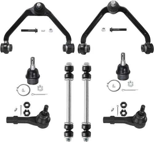 Miniatura 12 de Detroit Axle - Kit de brazos de control de extremo delantero de 8 piezas para Dodge Dakota 00-04, Durango 00-03, 4 brazos de control superior e