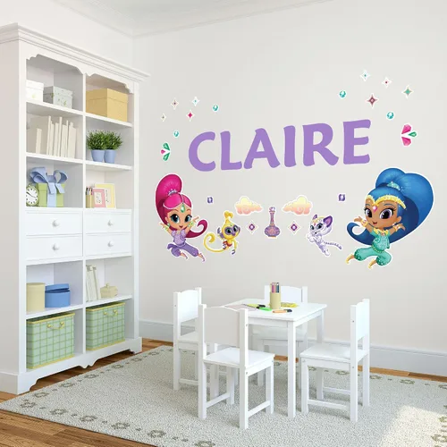 Miniatura 9 de Oliver's Labels Calcomanía de Pared Personalizada Premium de Tamaño Real para Decoración de Habitación de Niños - Despegar y Pegar, Extraíble