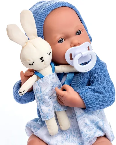 Miniatura 4 de JC Toys - La Recién Nacida Colección Real Muñeca bebé anatómicamente correcta de 15" de vinilo Diseñada por Berenguer, fabricada en España