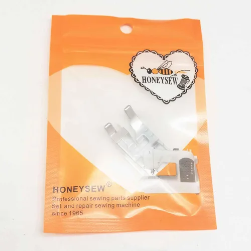 Miniatura 4 de HONEYSEW Prensatelas para máquina de coser de caña baja para todos los cantantes a presión, hermano, babylock, Janome, Kenmore, blanco, Juki, nuevo