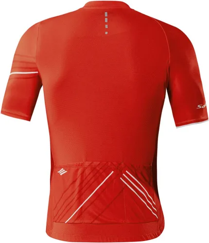 Miniatura 7 de Santic Camiseta de ciclismo para hombre, manga corta, camisas de ciclismo de montaña, chaqueta de bicicleta con bolsillos