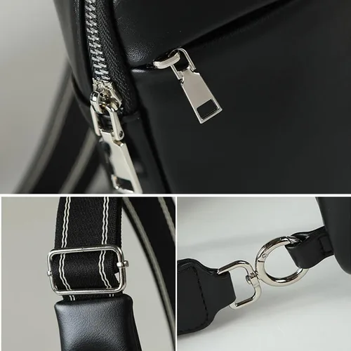 Miniatura 6 de Bolso bandolera pequeño, riñonera, cangurera, para teléfono celular, bolso de pecho, casual, mochila deportiva para mujeres y hombres