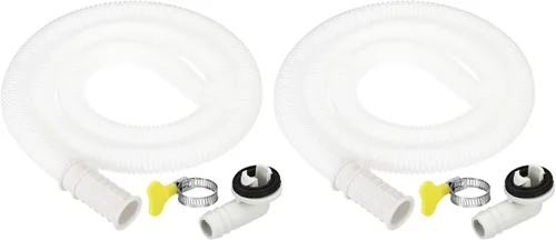 Miniatura 15 de PATIKIL Kit de drenaje de aire acondicionado de 3.3 pies, conector de drenaje universal, manguera de drenaje de CA con abrazadera para grifo