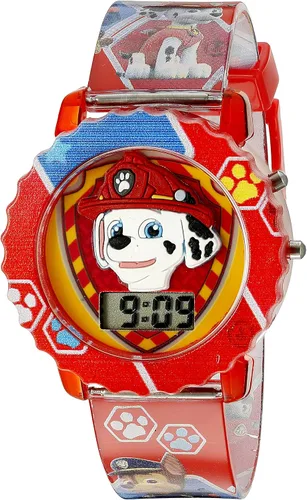 Accutime Paw Patrol - Reloj digital de cuarzo con pantalla LCD para niños, regalo económico y recuerdo de fiesta para niños pequeños, niños, niñas,