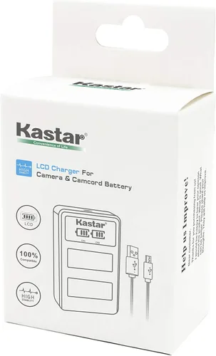 Miniatura 6 de Kastar Cargador USB LCD dual y paquete de 3 baterías para Fujifilm NP-W126 NP-W126s BC-W126 y Fuji HS30EXR HS33EXR HS35EXR HS50EXR X100F X-E1 X-E2