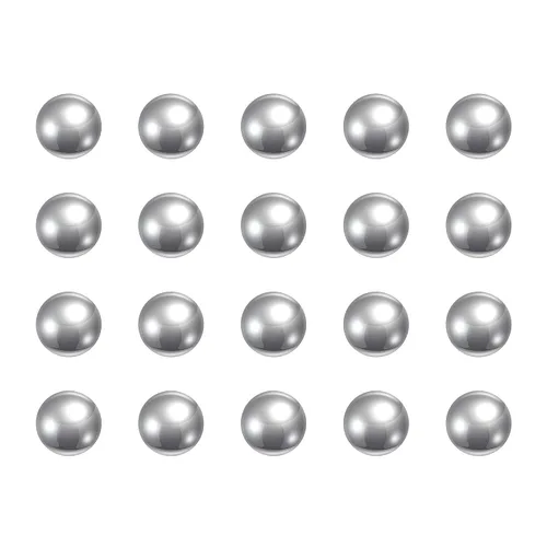 Miniatura 8 de uxcell 30 bolas de rodamiento de acero cromado de 0.079 in de precisión G5