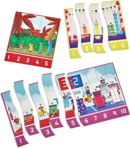 Miniatura 9 de hand2mind Juego de rompecabezas de secuencia Numberblocks, Tarjetas de secuencia, Juego de emparejar, Juguetes matemáticos, Juguetes educativos