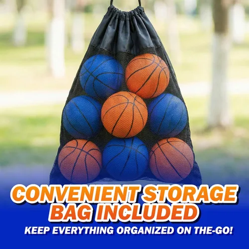 Miniatura 6 de Combo de baloncesto y boxeo para colocar sobre la puerta, juego 2 en 1 con aro ajustable y bolsa de velocidad, marcador y efectos de sonido