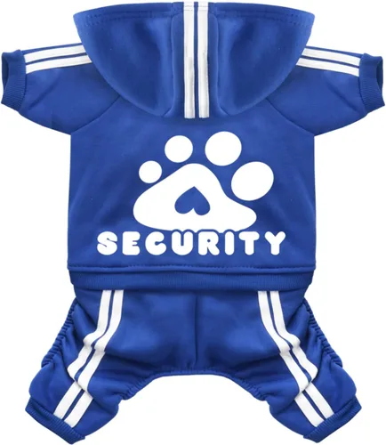 Miniatura 11 de Sudadera de seguridad con capucha para perros de 4 patas - Mono con sudadera - Sudaderas - Ropa suave y cálida para perros - Suéter con capucha