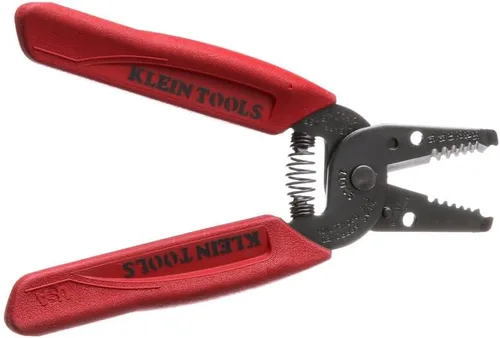 Miniatura 7 de Klein Tools 11046 Wire Stripper, Wire Cutter, Made in USA, Stripping/Cutting Tool for 16-26 AWG Stranded, Compact Nose with Precision-ground