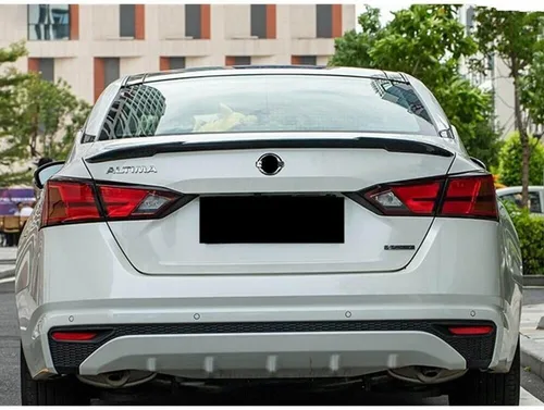 Miniatura 5 de Alerón trasero negro brillante 2019-2025 compatible con Nissan Altima S SR SL SV tapa de maletero Duckbill 2020 2021 2022 2023 2024